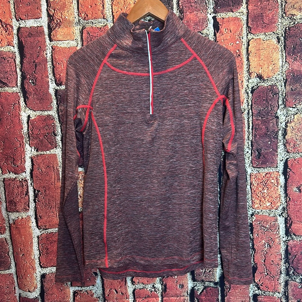 Columbia Women’s Medium Fitted Multicolor top 1/4 Zip Pullover brand NWT